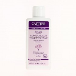 Gynea Soin Douceur Toilette Intime Fleur de Calendula Géranium - 200 ml - Cattier