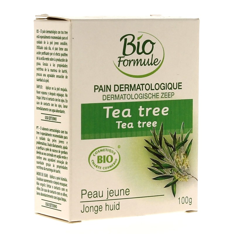 Pain dermatologique Tea tree