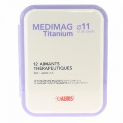Aimants Medimag Titanium Diamètre 11mm - Lot de 12 - Auris