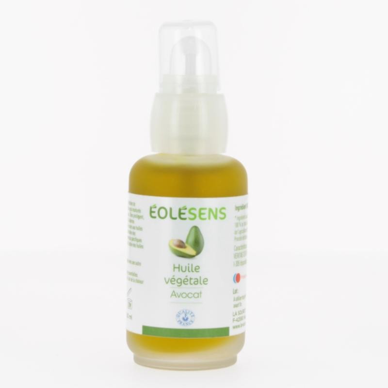 Huile végétale Avocat - 50 ml - Eolesens