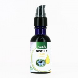Huile de Nigelle - Immunité - Peau - Cheveux - Flacon - 50 ml - NataVéa
