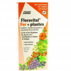 Floravital Fer + plantes - 250 ml - Salus