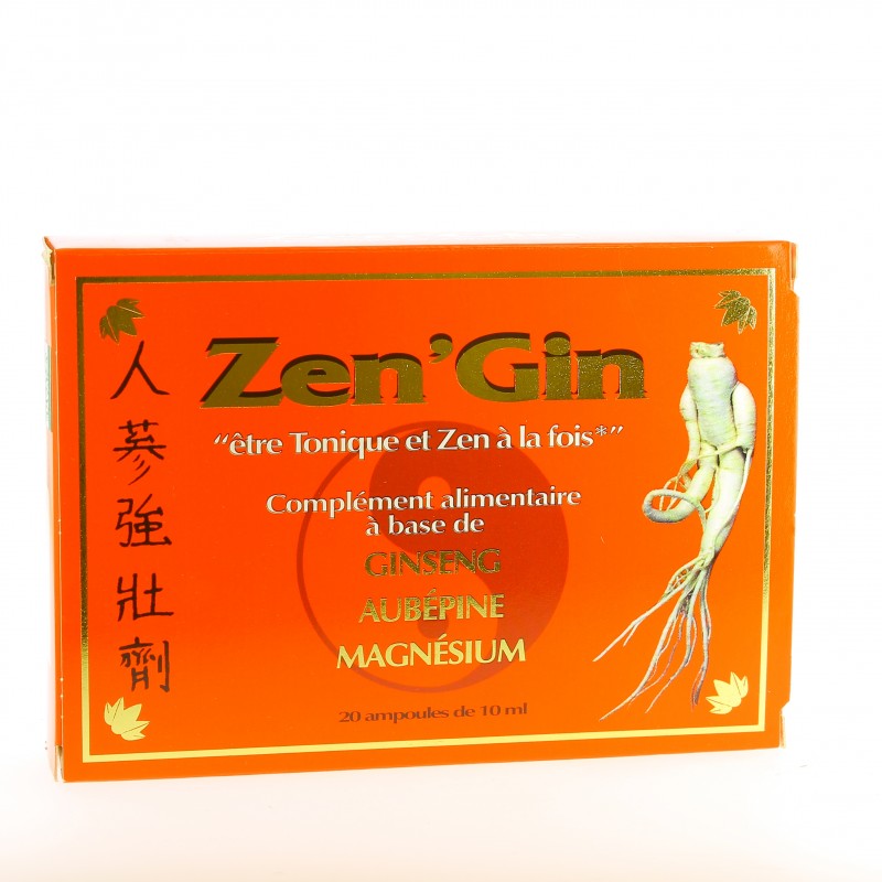 Zen'Gin - 20 Ampoules - Nutrition Concept