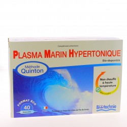 Plasma marin hypertonique x2 - 40 Ampoules de 10 ml - Boitechnie