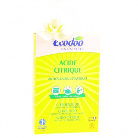 Acide Citrique - Boite 350 g - Ecodoo