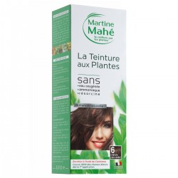 Martine Mahé- teinture N° 6 -250 ml-Coloration aux plantes