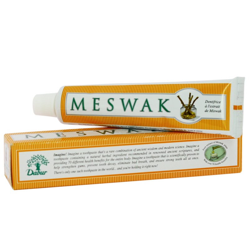 Dentifrice Meswak - Dents blanche Ayurvédique  - Tube 100 g